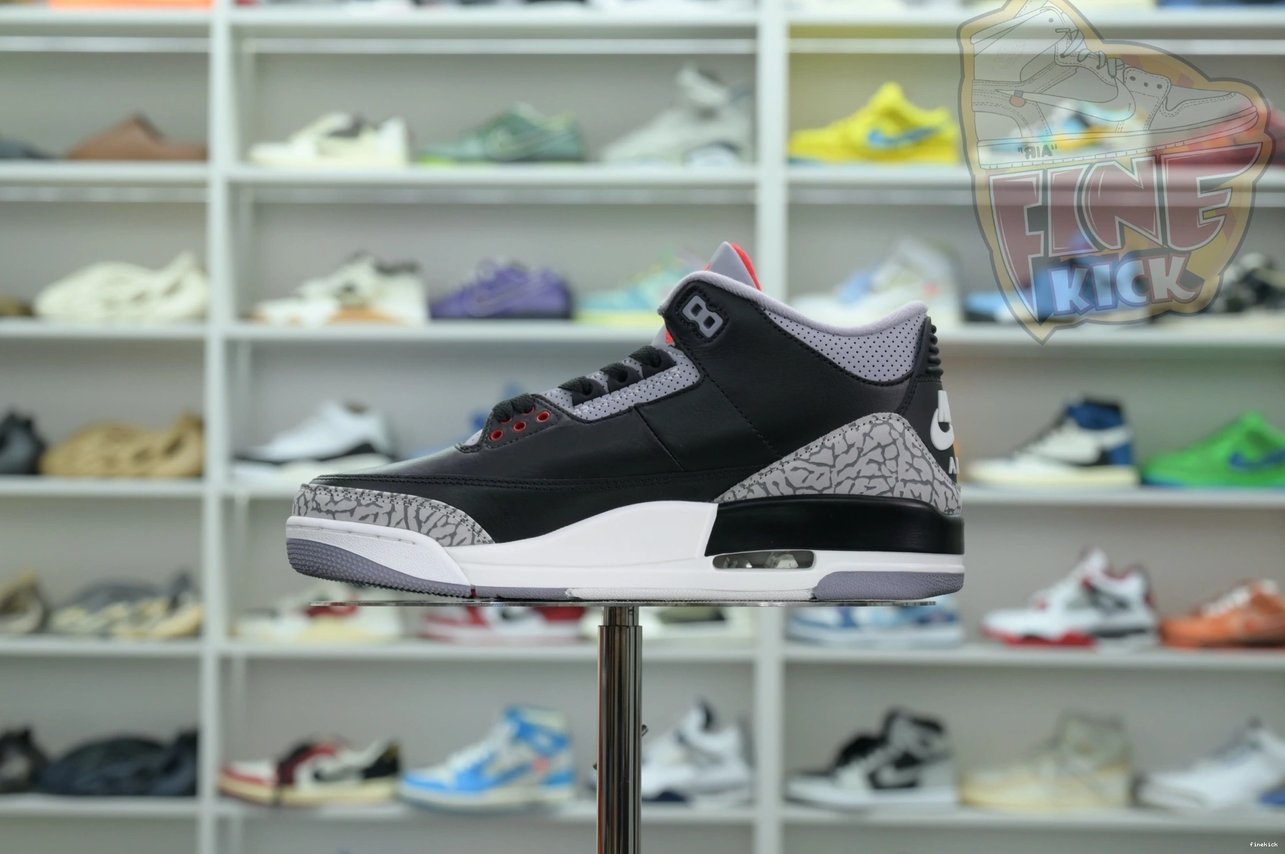 Air Reimagined” 3“Black Jordan Cement 0224